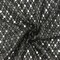 Black/Gold Sparkle Brushed Crochet/Mesh Knit Sweater Fabric By the Yard